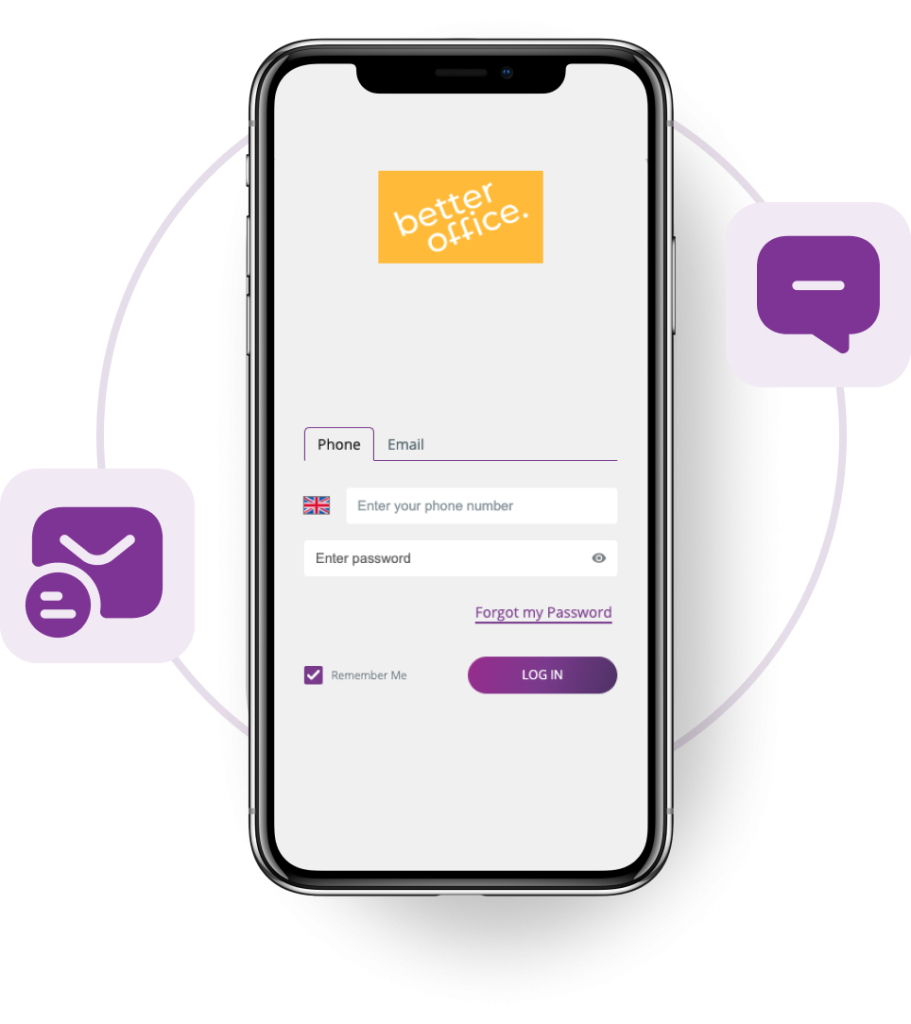 Conecte sua força de trabalho sem e-mail